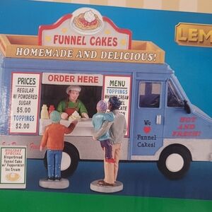 Lemax Funnel Cakes Food Truck Figurine